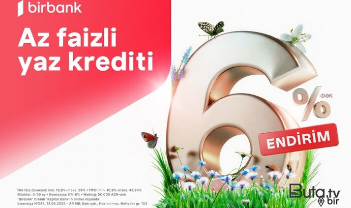  Kapital Bankdan Novruz fürsəti: nağd kreditə 6%-dək endirim  