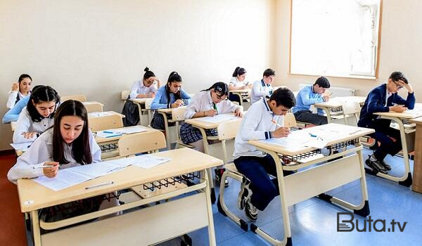 11-ci siniflərin buraxılış imtahanı keçirildi  