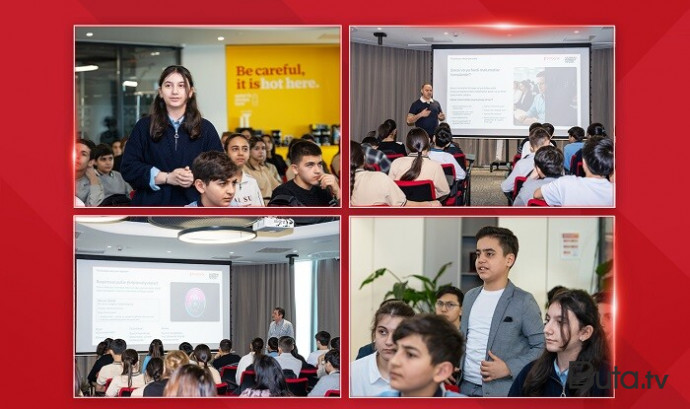  Məktəblilər üçün “Smart Money Talks” sessiyası təşkil edildi  