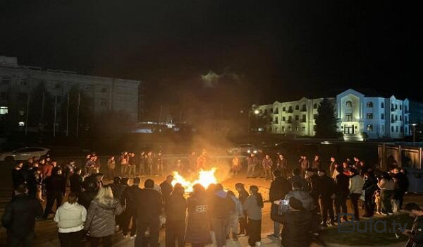  Xankəndidə atəşfəşanlıq keçirildi  