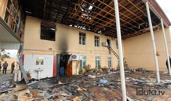  İsmayıllıda 6 otaqlı ev yandı  