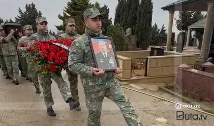  Ehtiyatda olan polkovnik qəfil öldü - Video  