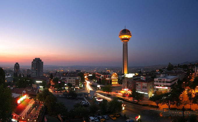  Cümhuriyyət Qülləsində bayrağımız proyeksiya olundu - Foto  