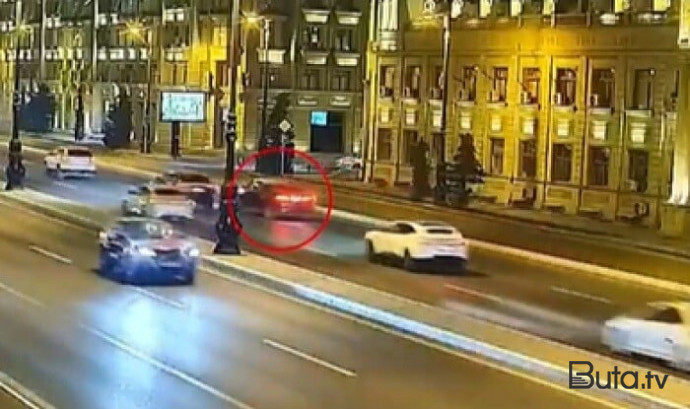  Bakıda baş verən qəzanın - Anbaan videosu  