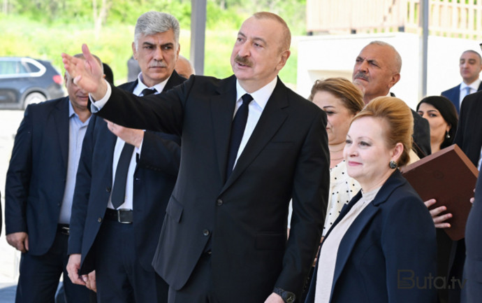  Prezidentin Zəngilan sakinləri ilə görüşündən - Fotolar  