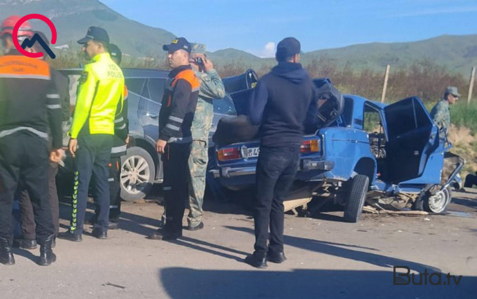  Xıdırlıda ağır qəza - 4 ölü, 1 yaralı  