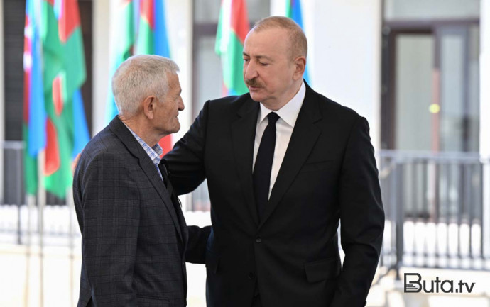  Özünü pis hiss edən şəhid atasına Prezidentdən xüsusi diqqət - Video  