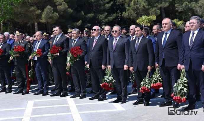  Sumqayıtda Heydər Əliyevin 103-cü ildönümü qeyd edildi  