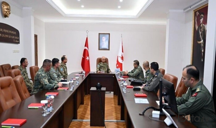  Türkiyə və Azərbaycan generalları görüşdü - Foto  