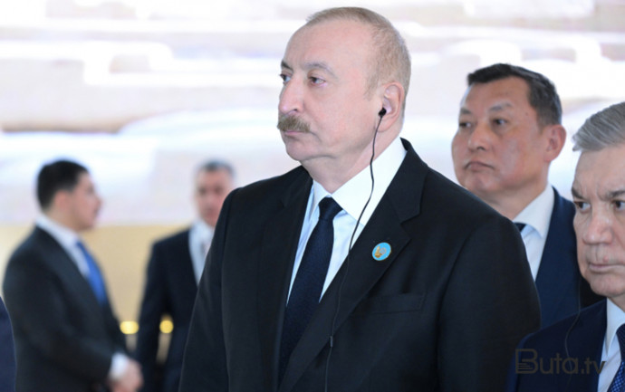  Prezident Türküstanda bir sıra mədəni məkanlarla tanış oldu - Fotolar  