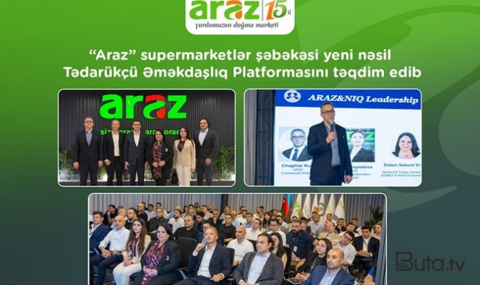  “Araz” yeni nəsil Tədarükçü Əməkdaşlıq Platformasını təqdim etdi  