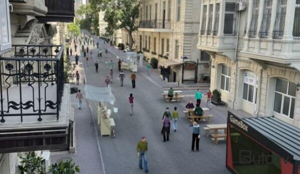  Bakının bu küçələri də maşınlara bağlanır: Piyadalaşdırılır - Foto  