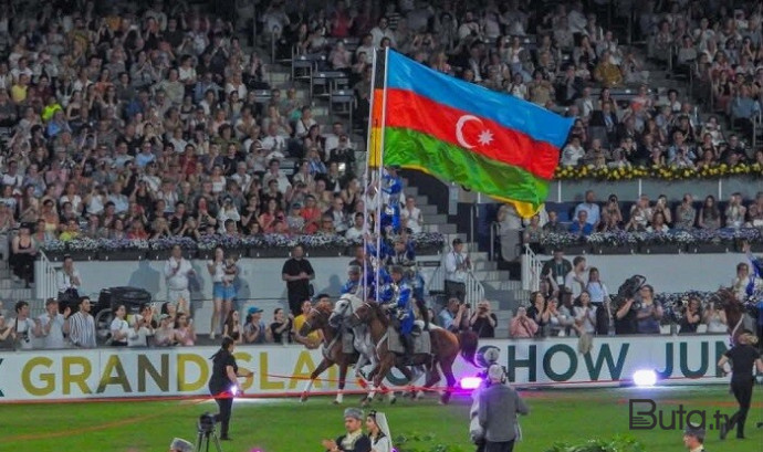  Qarabağ atları Almaniyada - Foto  