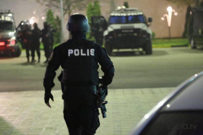  Polis Astarada əməliyyat keçirdi - Anbaan video  